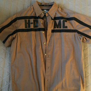 Harley-Davidson "H-DMC" Button Down Shirt